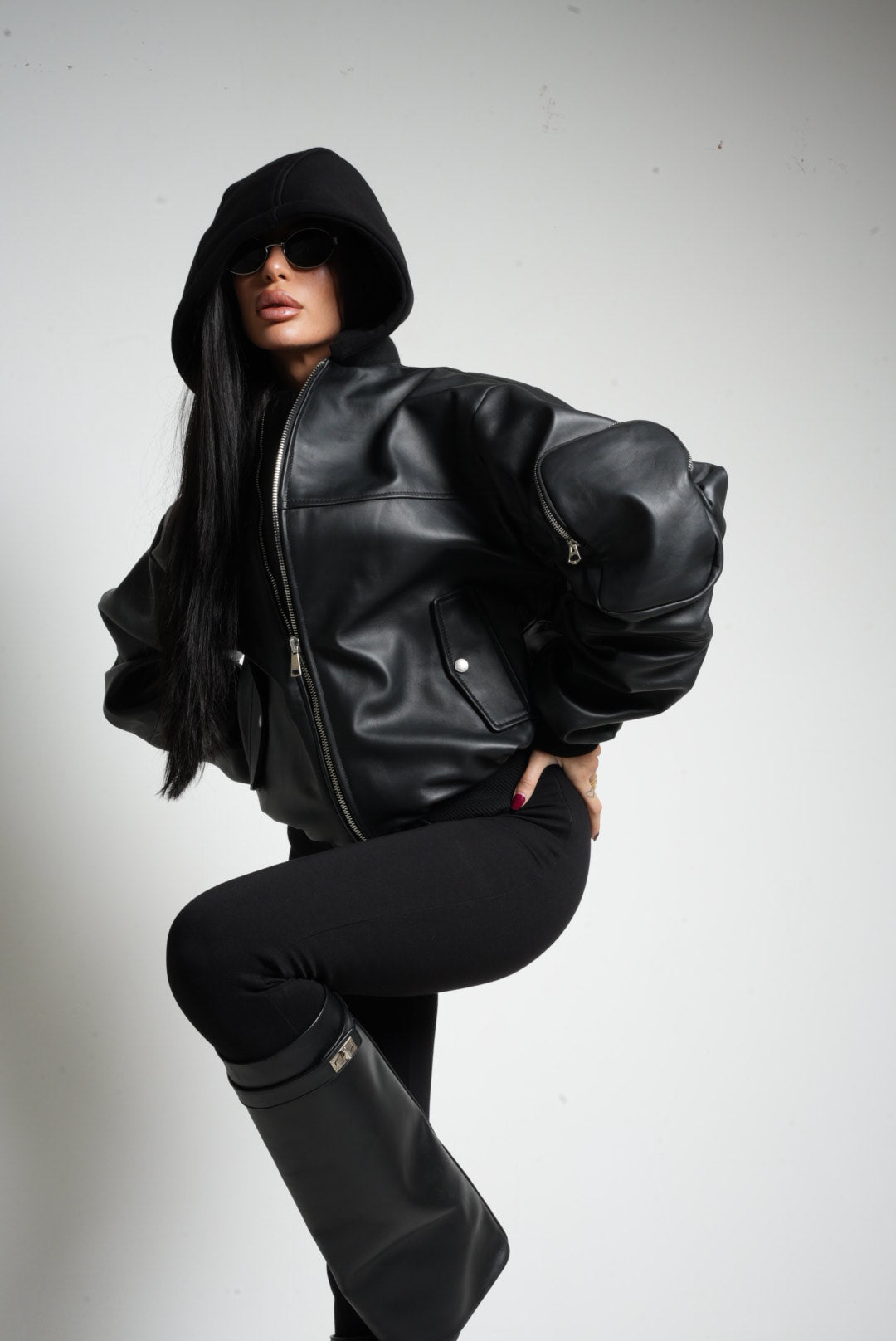 COLLEGE ARRICCIO LADY CON CAPPUCCIO