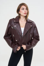 CHIODO CROPPED SPALLINA BORDEAUX - lab22shop