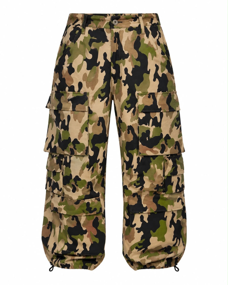 PANTALONE CARGO CAMOUFLAGE