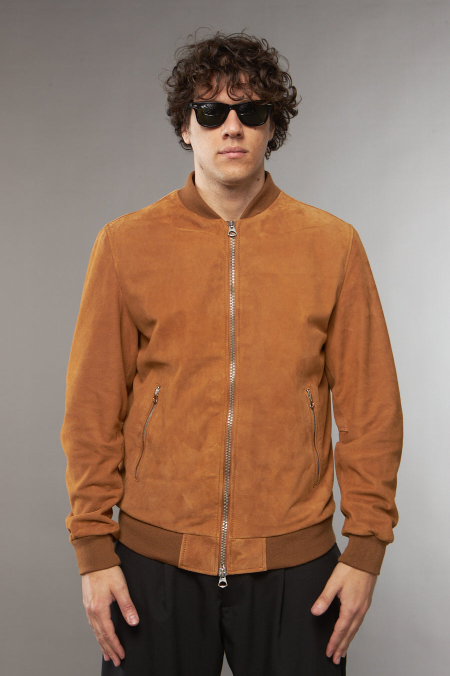 COLLEGE CAMOSCIO TABACCO - lab22shop