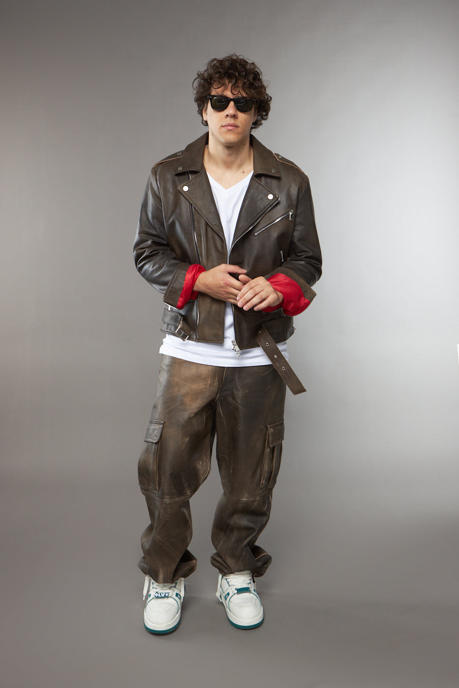 CHIODO BIKER MARRONE - lab22shop