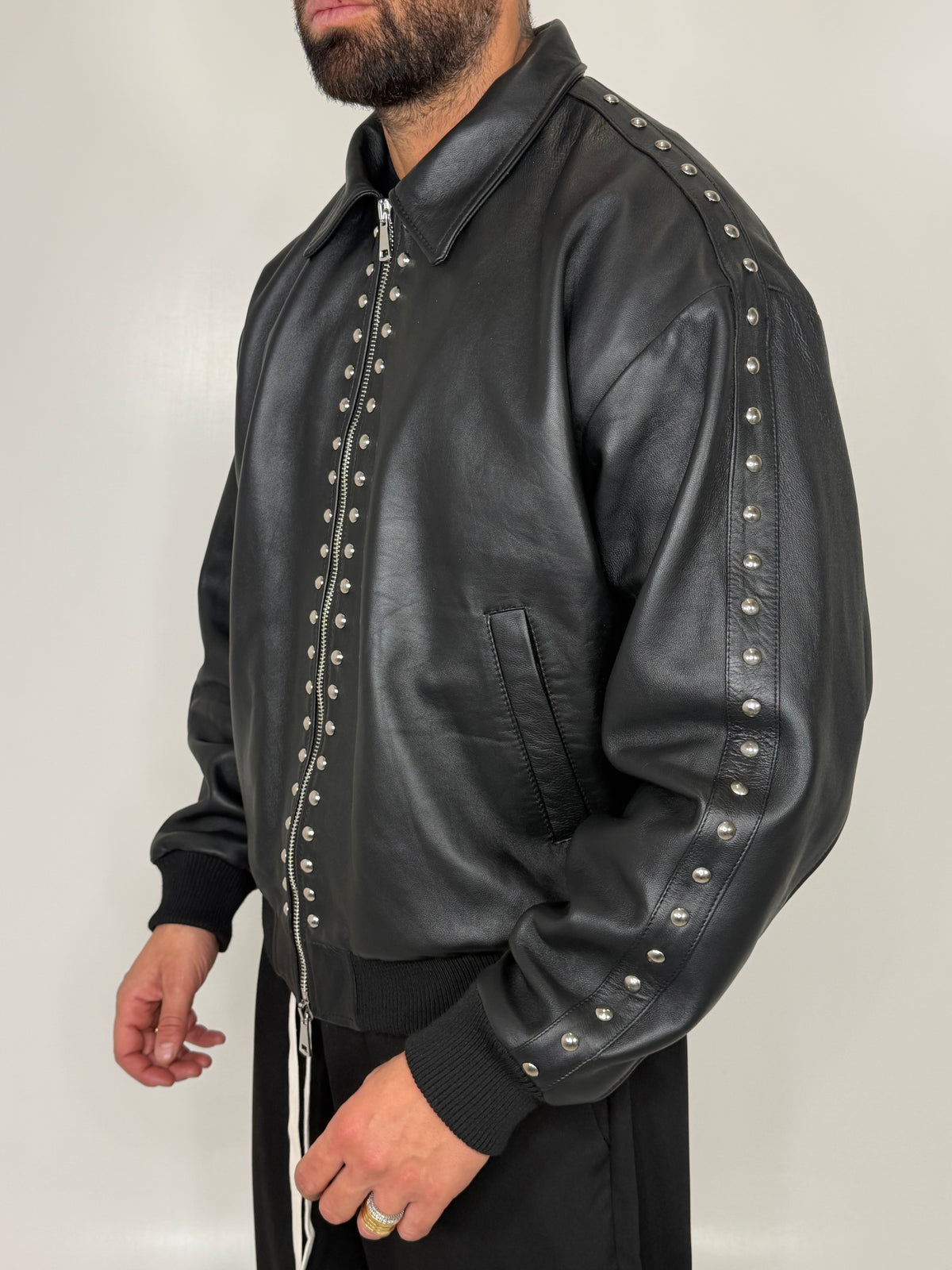 COLLEGE BORCHIATO CON COLLO CAMICIA