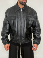 JACKET MULTITASCHE CON COLLO CAMICIA