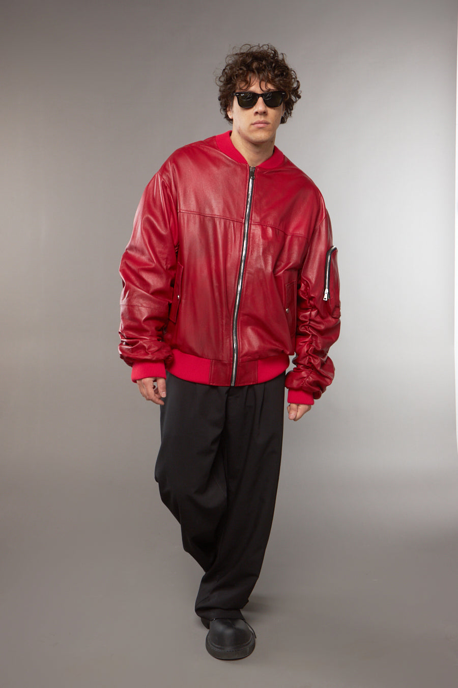 COLLEGE OVERSIZE CON MANICA ARRICCIO - lab22shop
