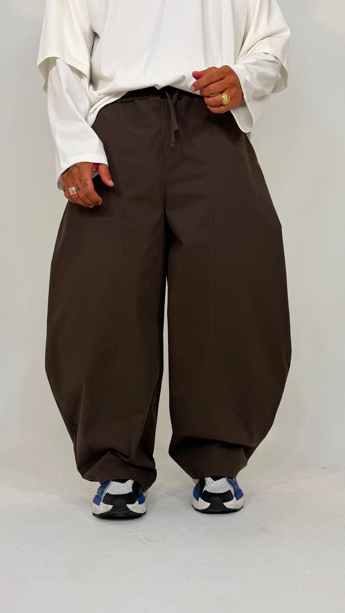 PANTALONE BALLOON IN GAMBARDINE