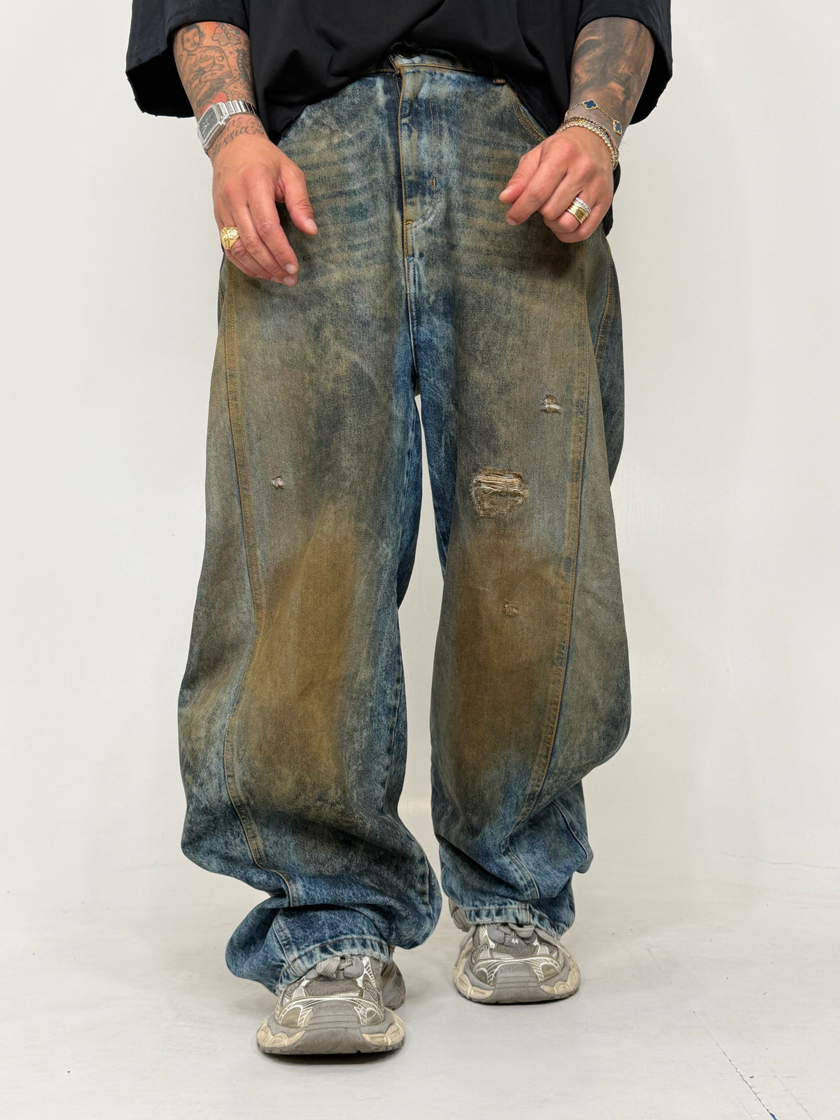 JAPAN DENIM BROWN SAND - lab22shop