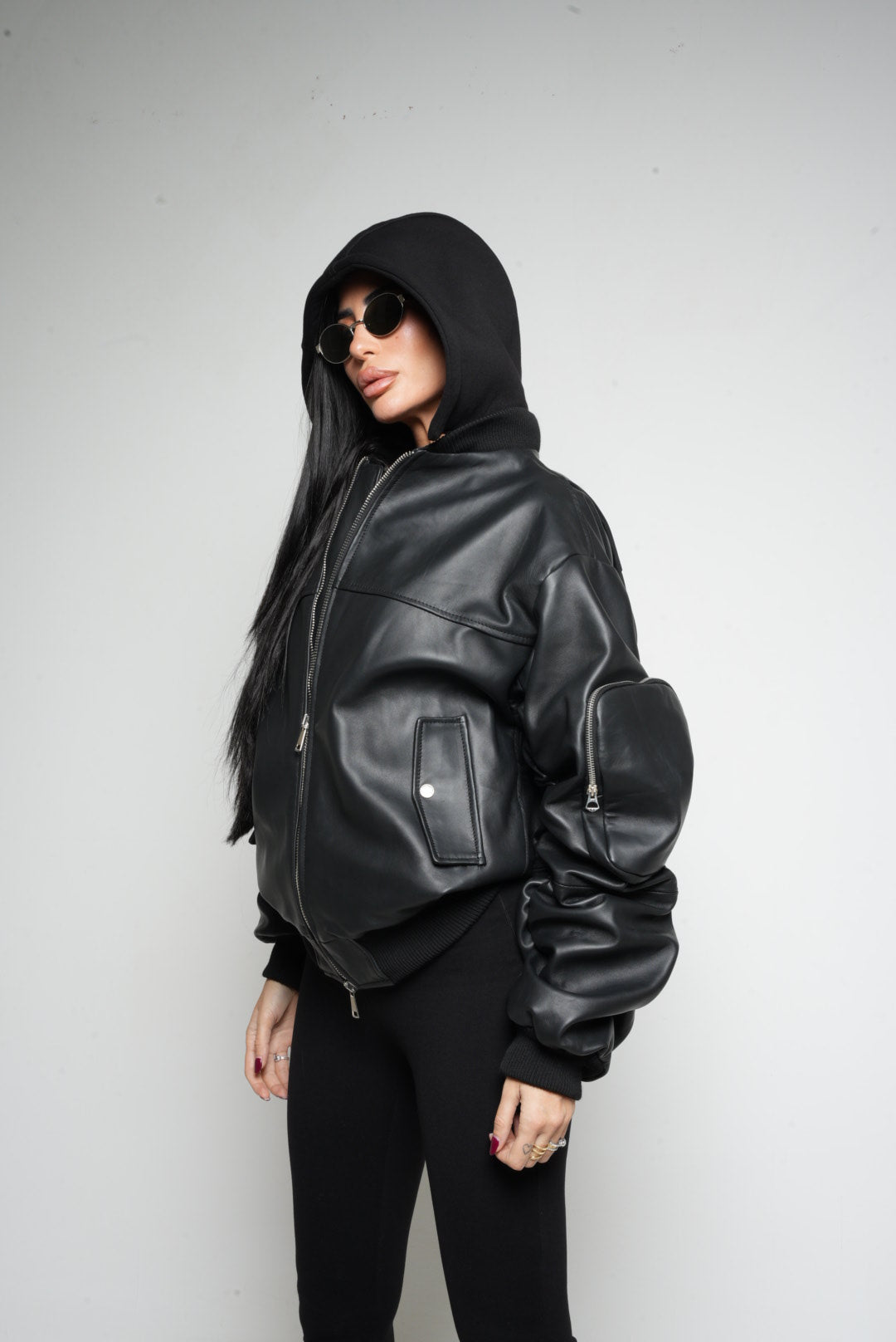 COLLEGE ARRICCIO LADY CON CAPPUCCIO