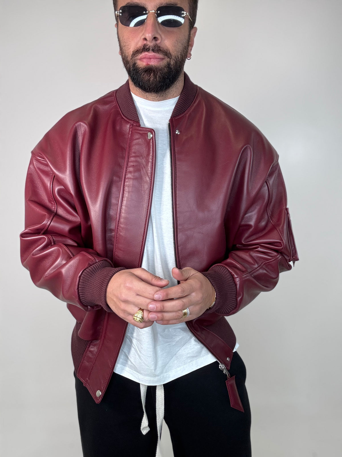 COLLEGE OVERSIZE CON MANICA ARRICCIO - lab22shop