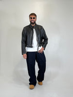 BLAZER  IN PELLE CINTA RETRO - lab22shop
