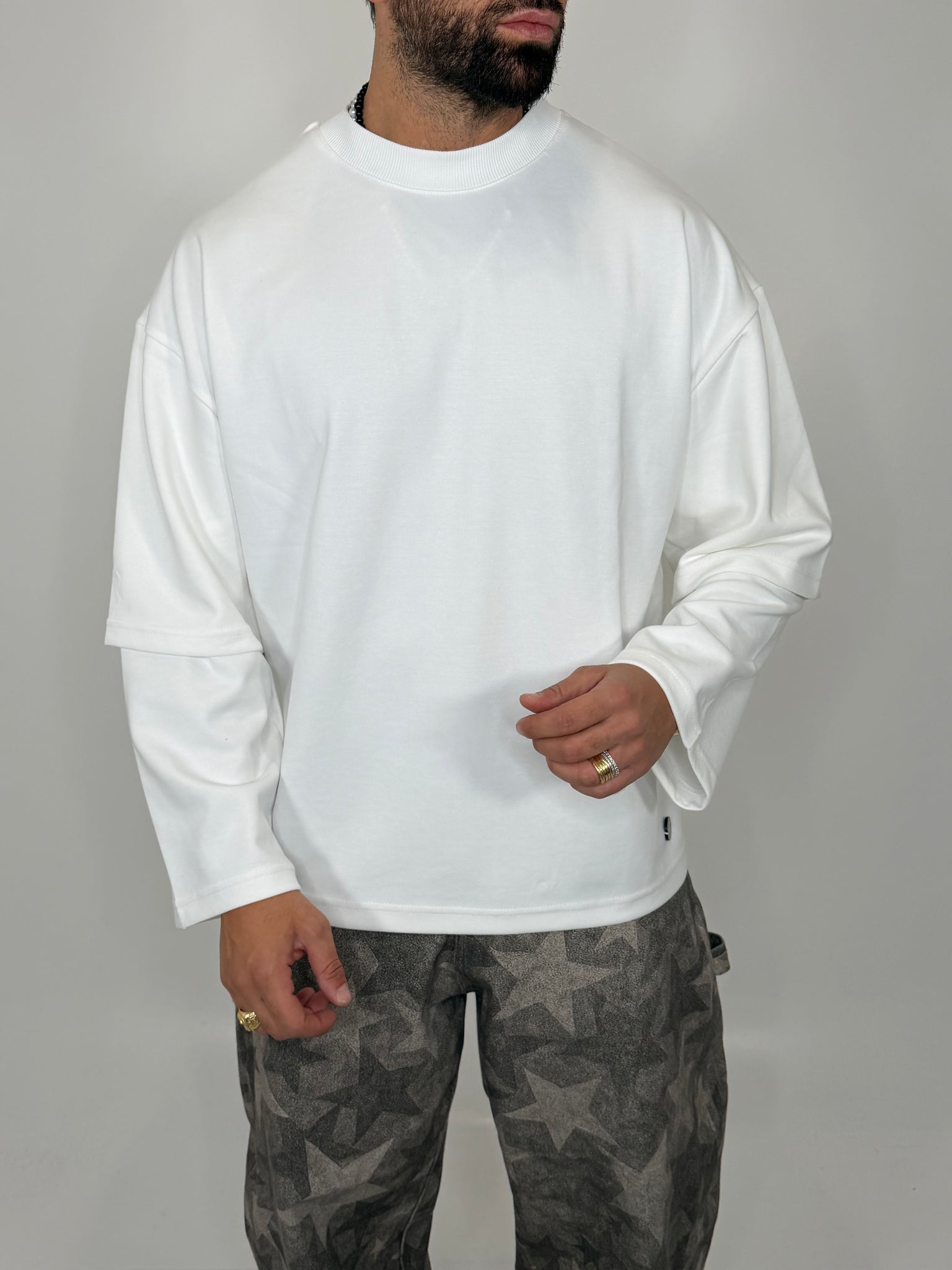 Longsleeve double panna