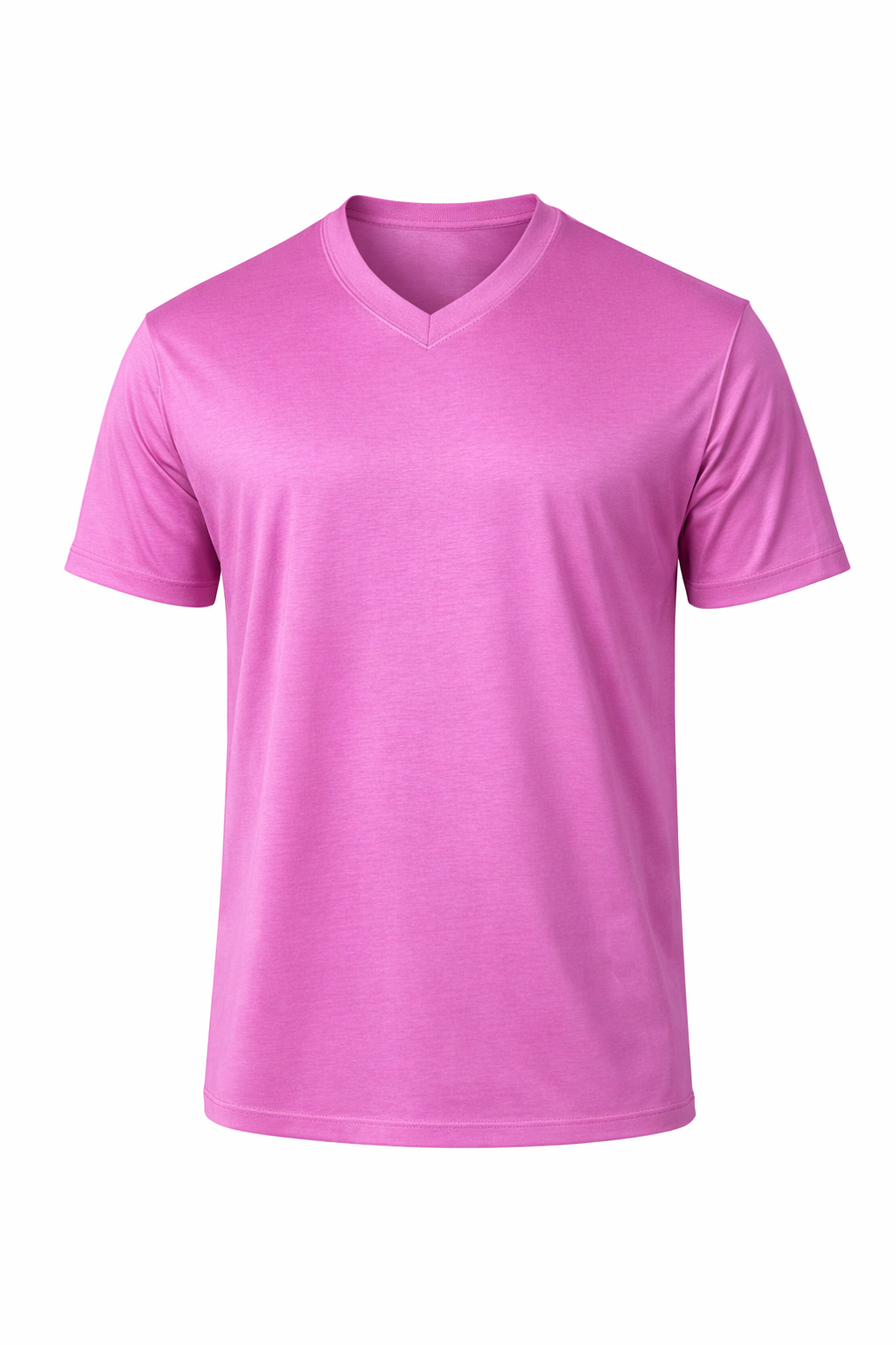 T-SHIRT SCOLLO A V IN FILO DI SCOZIA - lab22shop