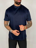 T-SHIRT GIROCOLLO IN FILO DI SCOZIA - lab22shop