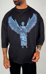 T-SHIRT ANGEL WINGS CON STRASS - lab22shop