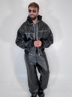 COLLEGE VINTAGE OVERSIZE CON MANICA ARRICCIO E CAPPUCCIO - lab22shop