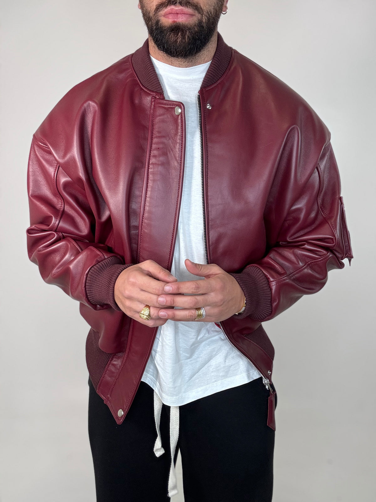 COLLEGE OVERSIZE CON MANICA ARRICCIO - lab22shop