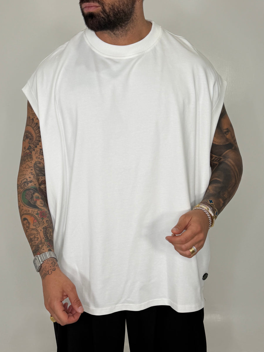 Boxy Sleeveless Tee Miami