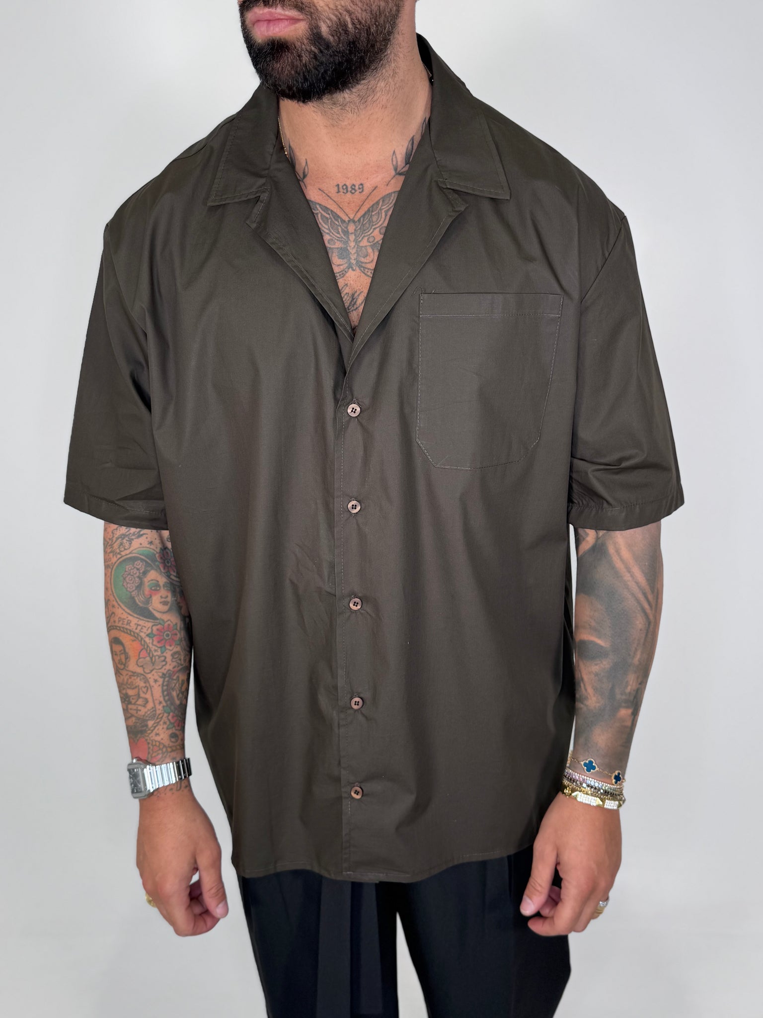 CAMICIA SHANGHAI LAB22 MORO