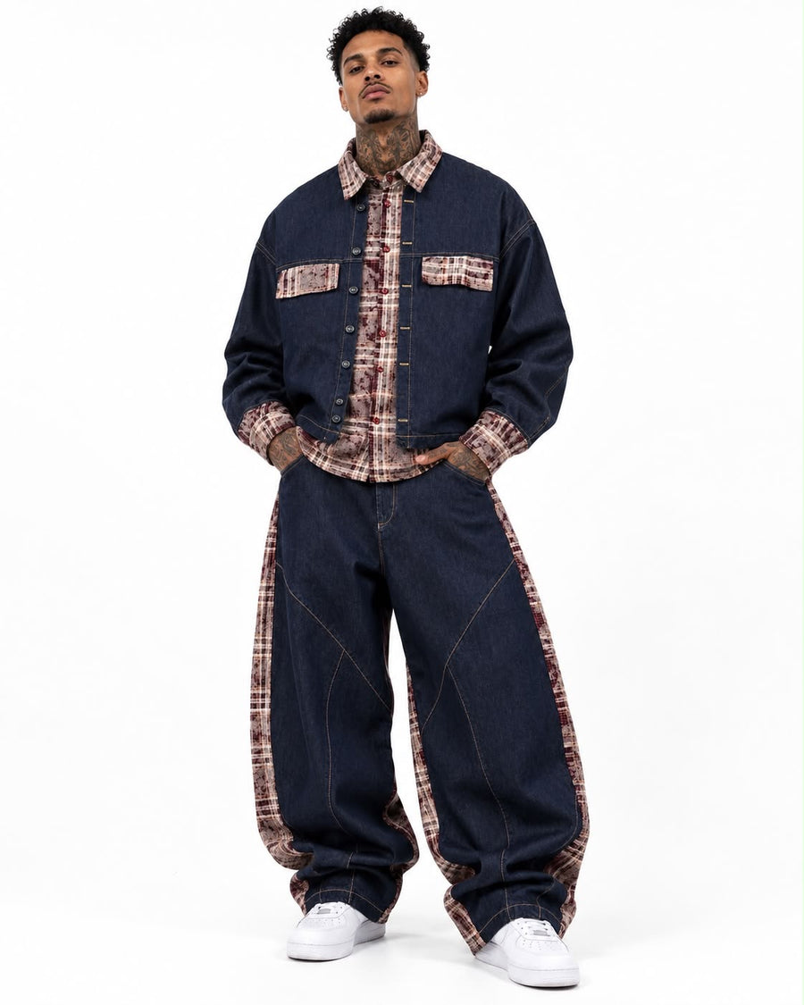 COORDINATO DENIM CONTRAST
