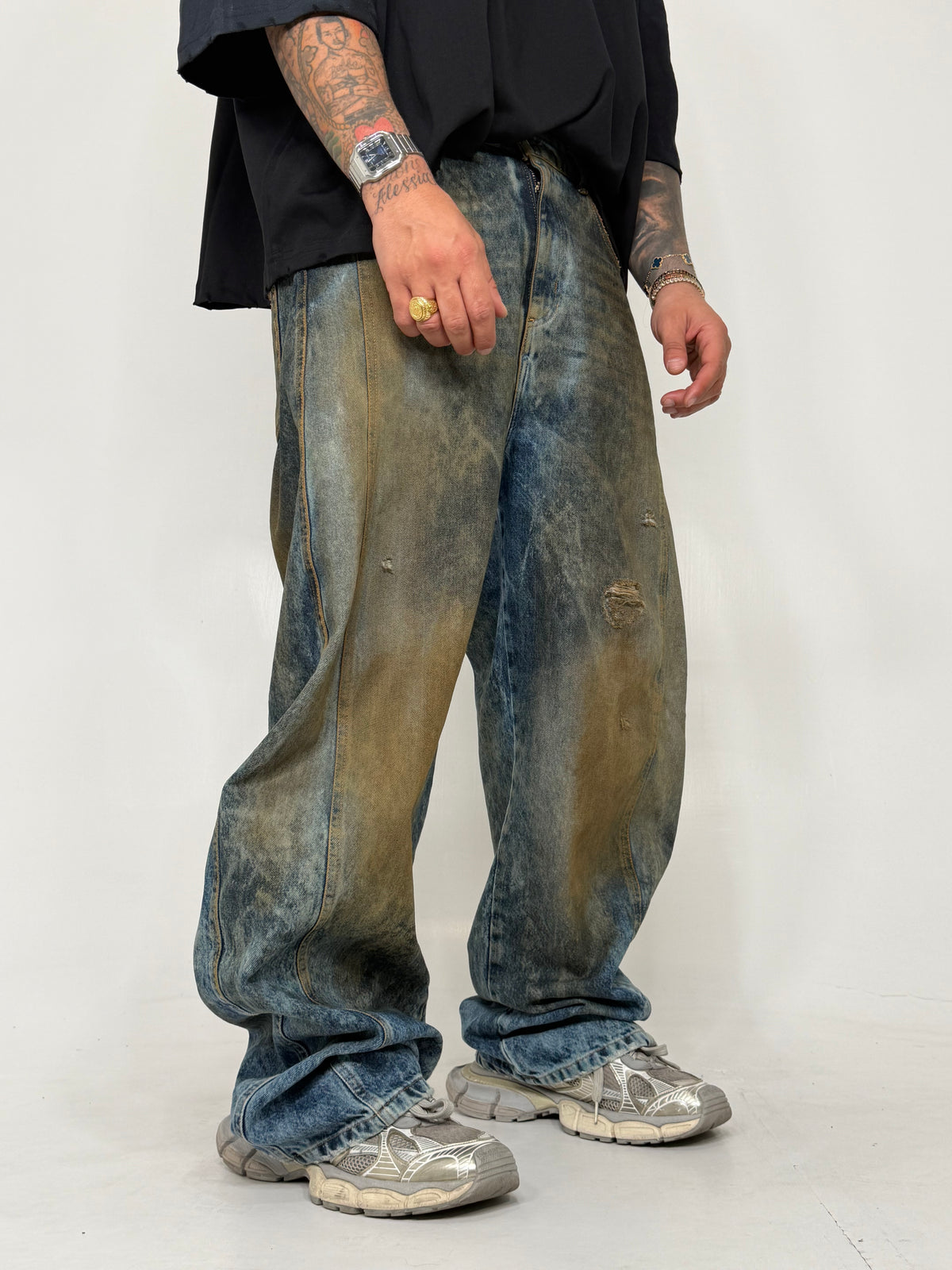 JAPAN DENIM BROWN SAND - lab22shop