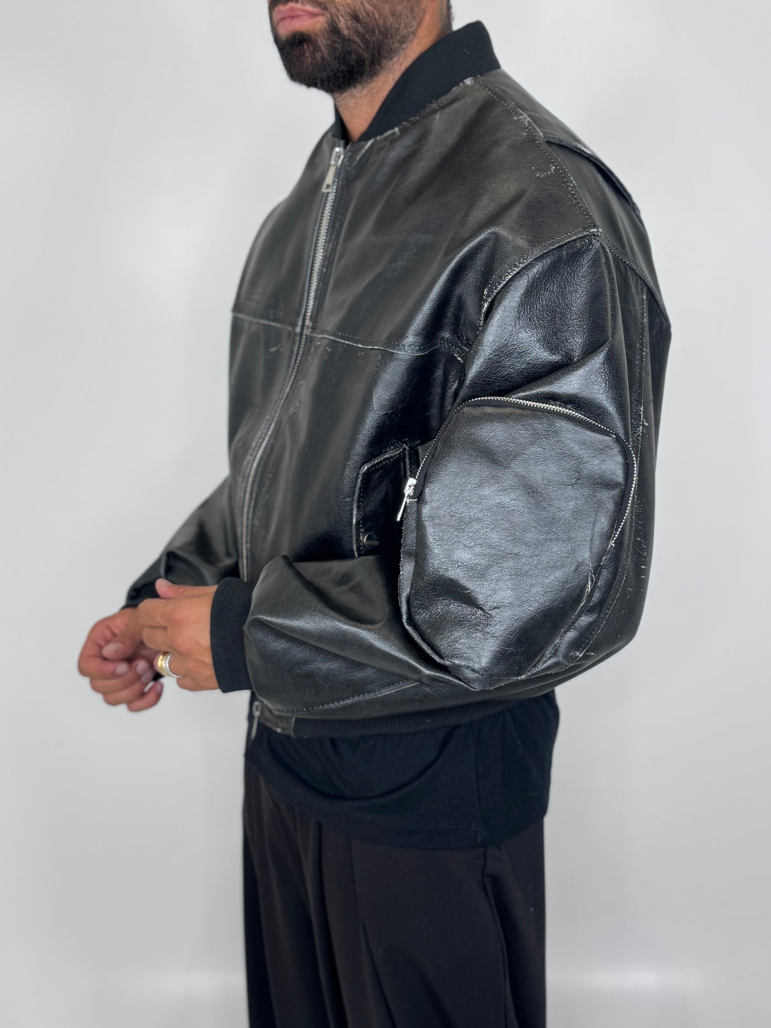 Bomber effetto vintage