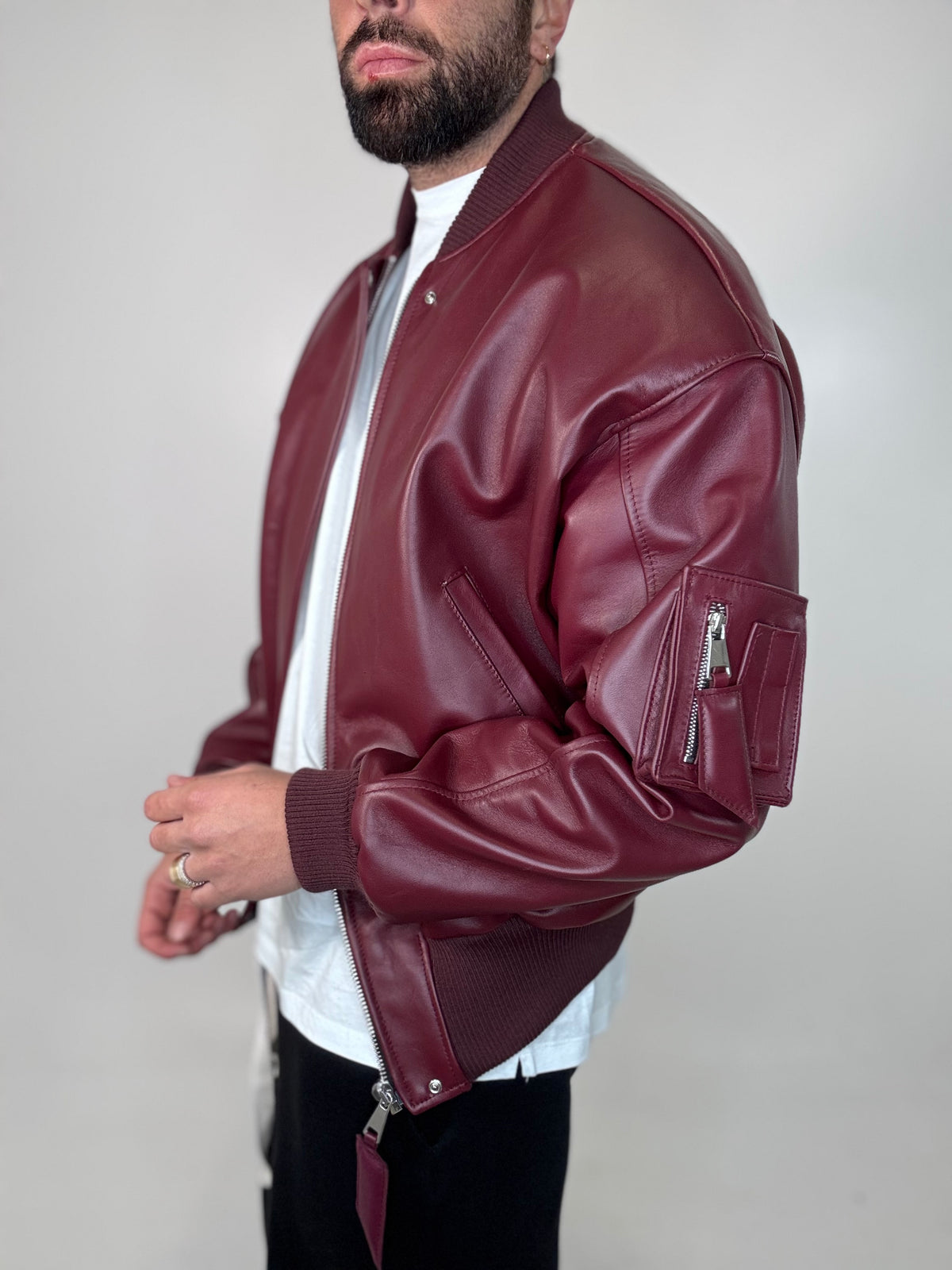 COLLEGE OVERSIZE CON MANICA ARRICCIO - lab22shop
