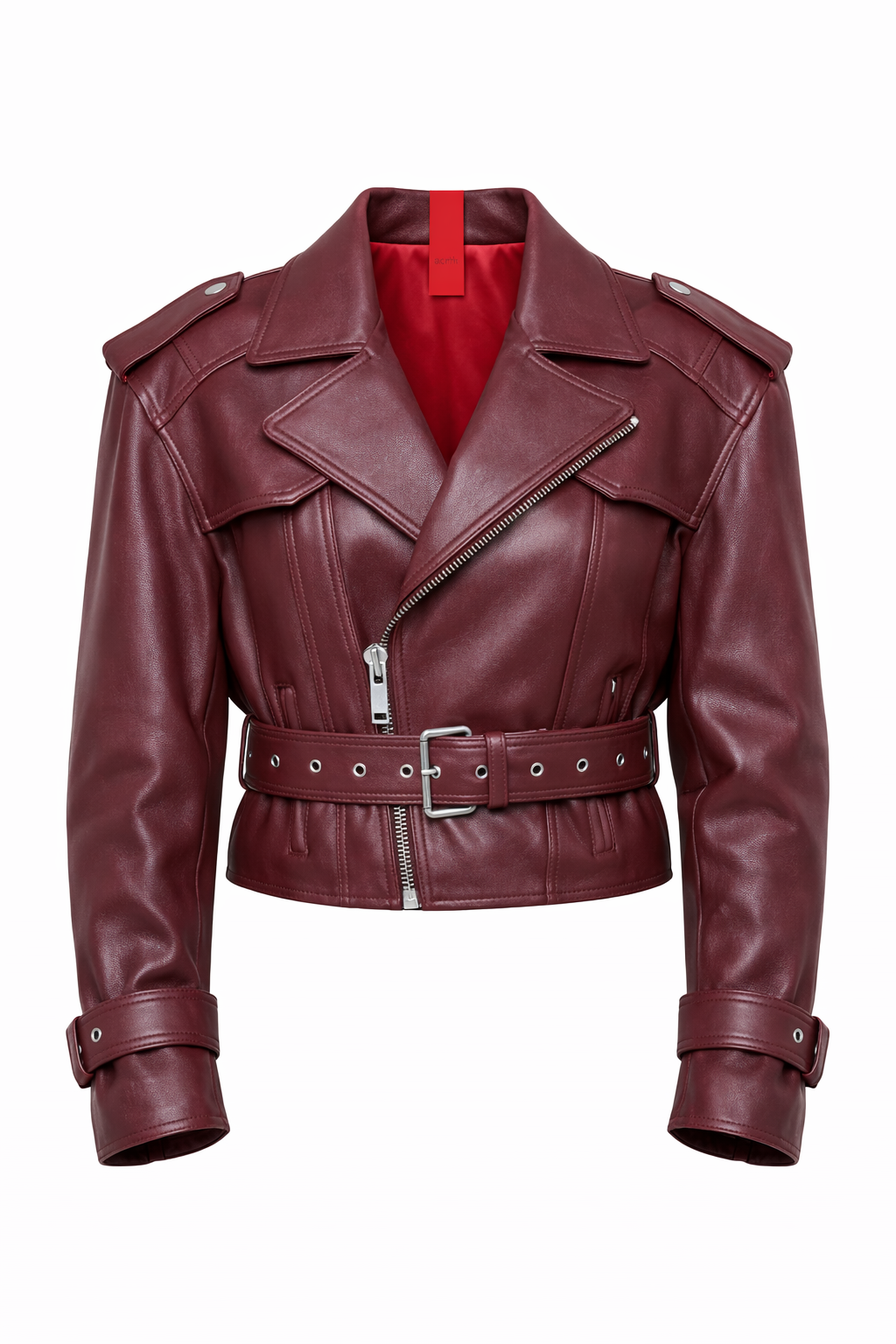 CHIODO OVER SPALLONE E CINTA BORDEAUX - lab22shop