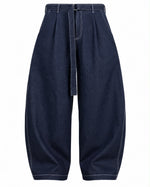 JEANS BALLOON CON CINTURA