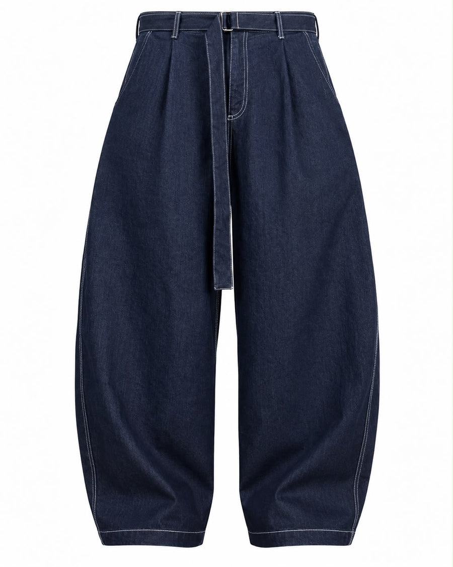 JEANS BALLOON CON CINTURA