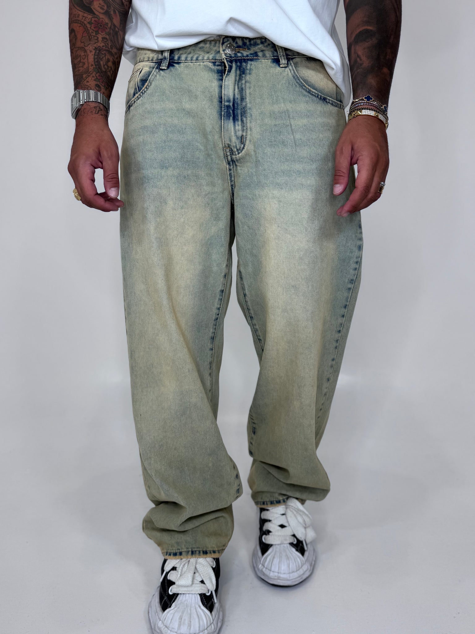 Jeans lavaggio chiaro