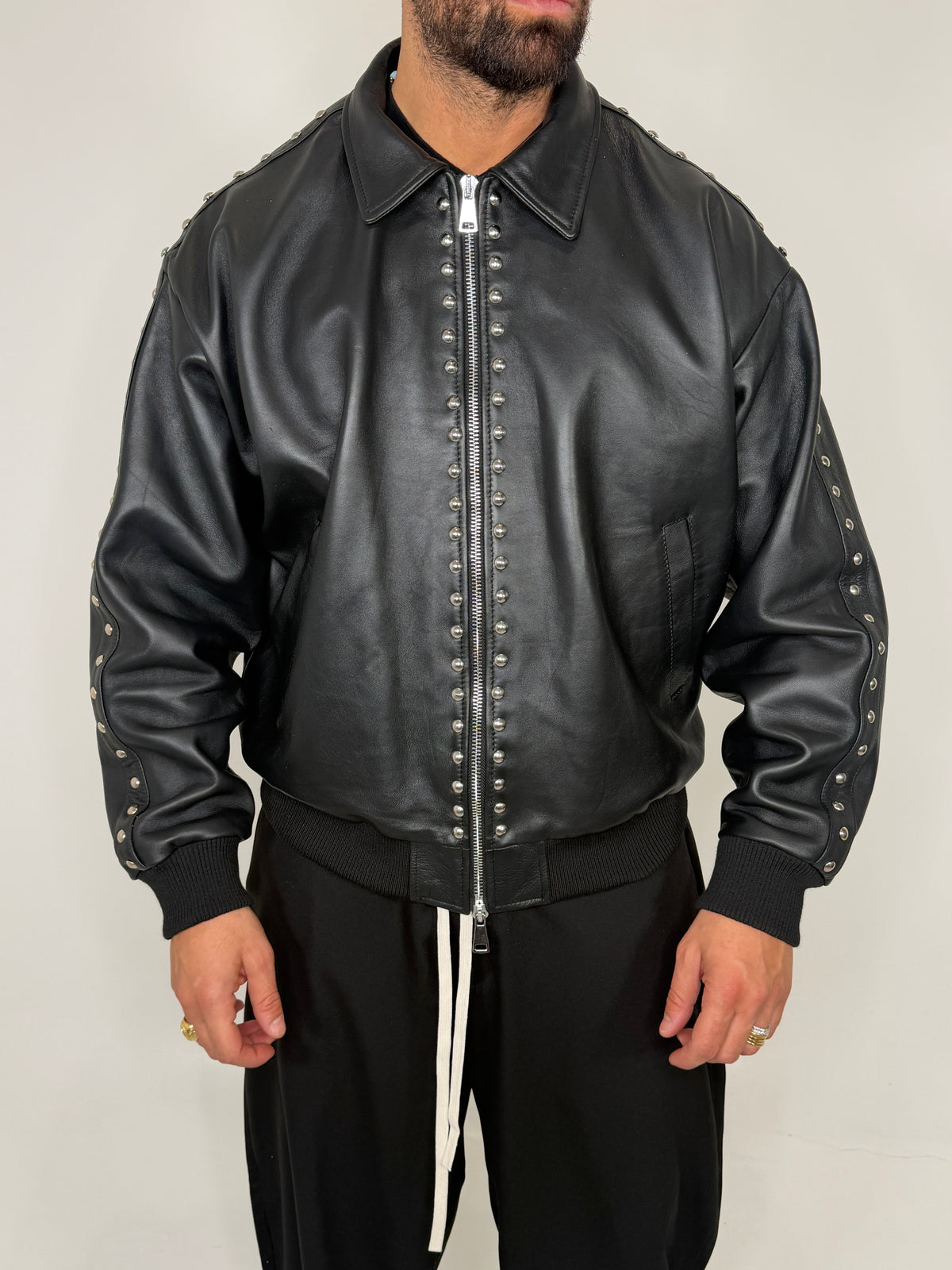 COLLEGE BORCHIATO CON COLLO CAMICIA