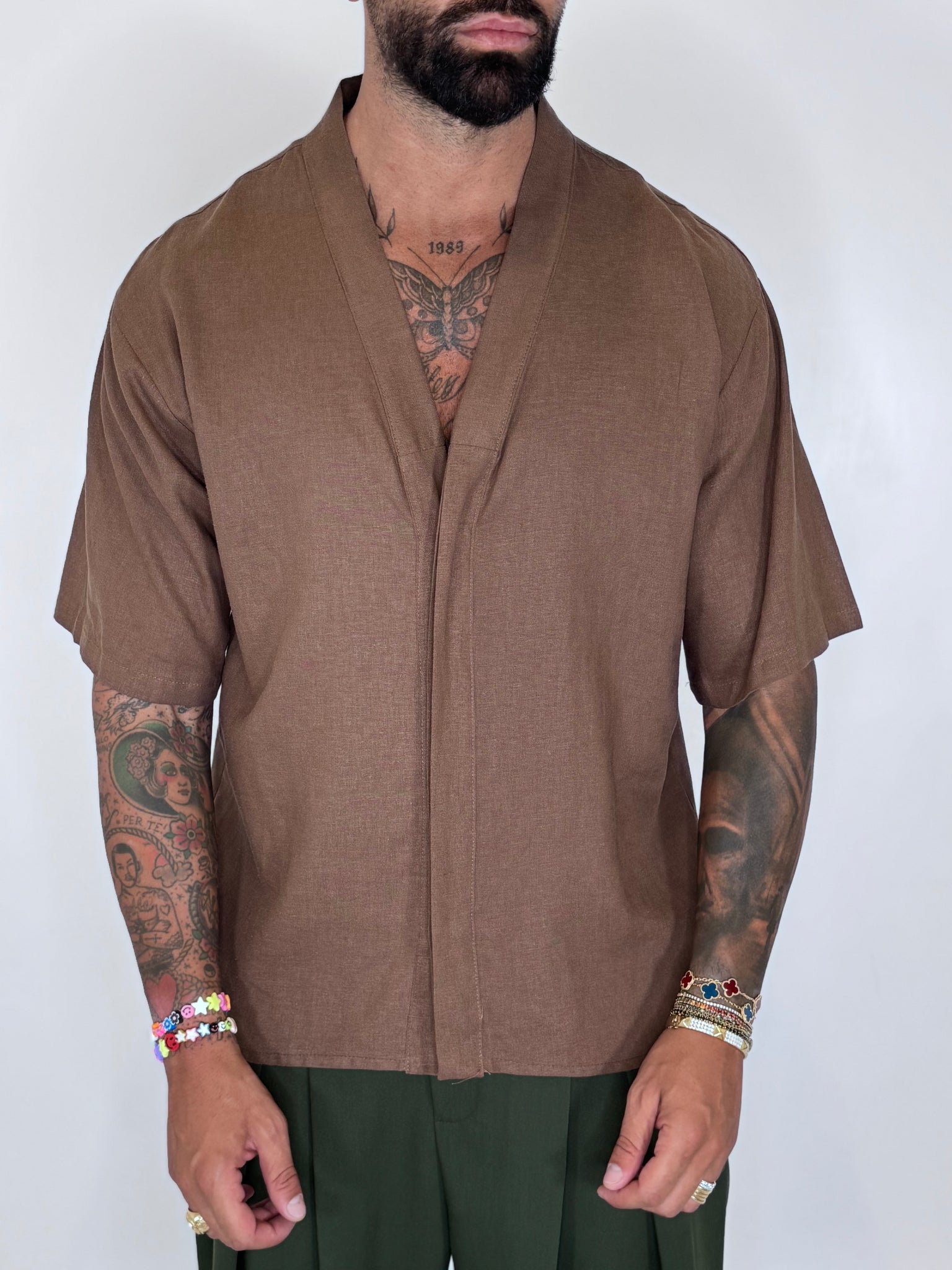 CAMICIA HAVANA MOKA