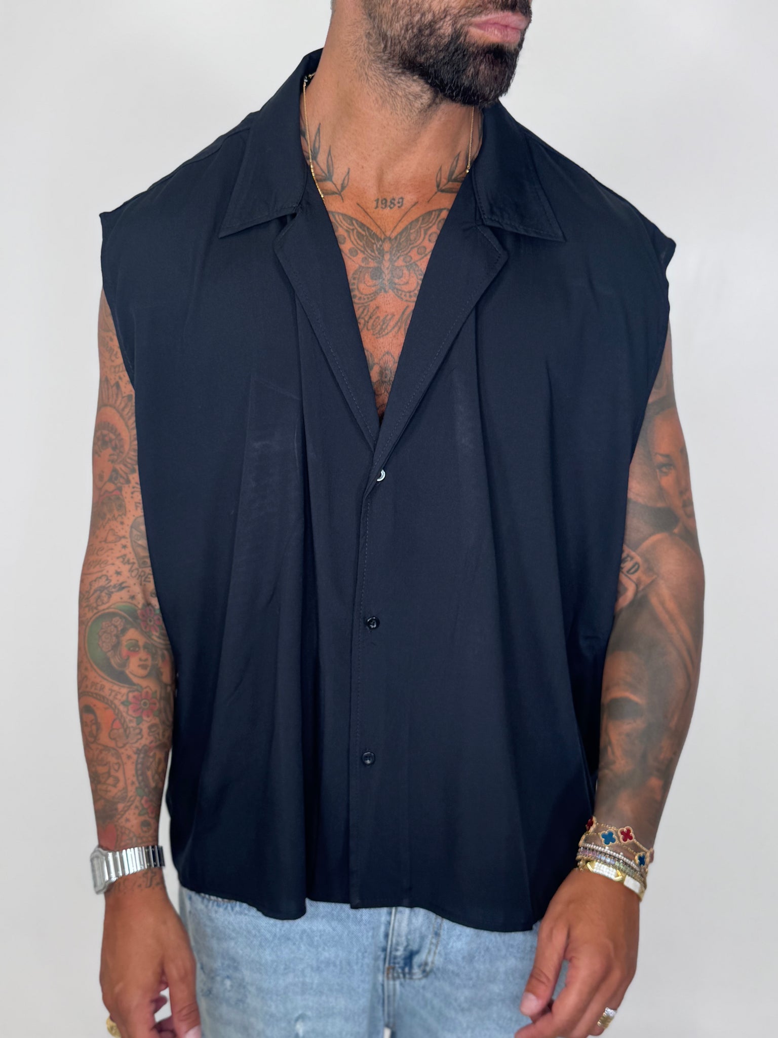 Camicia  cozy nera