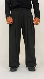 PANTALONE FONDO AMPIO CON PINCES