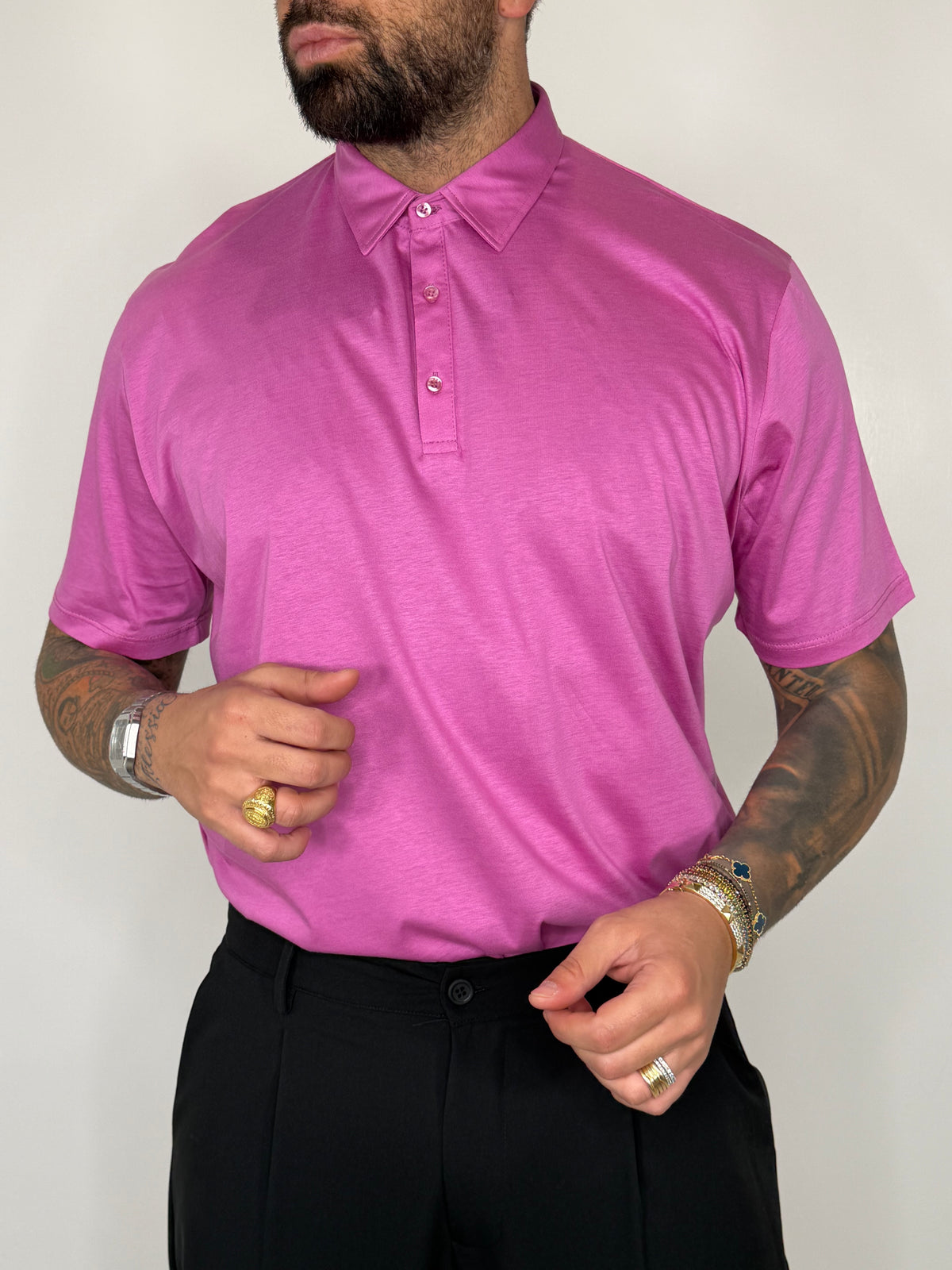 POLO IN FILO DI SCOZIA - lab22shop
