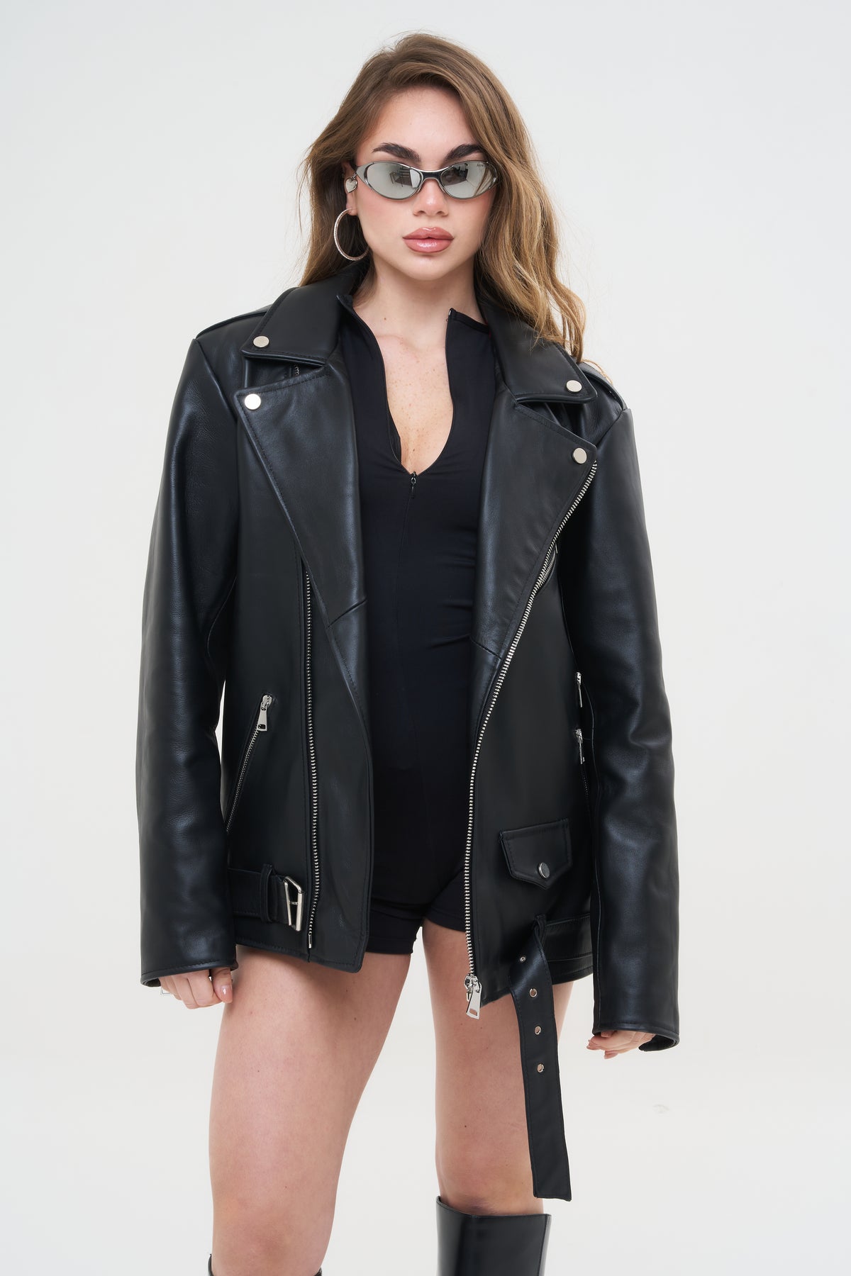 CHIODO IN PELLE NEW YORK LADY - lab22shop