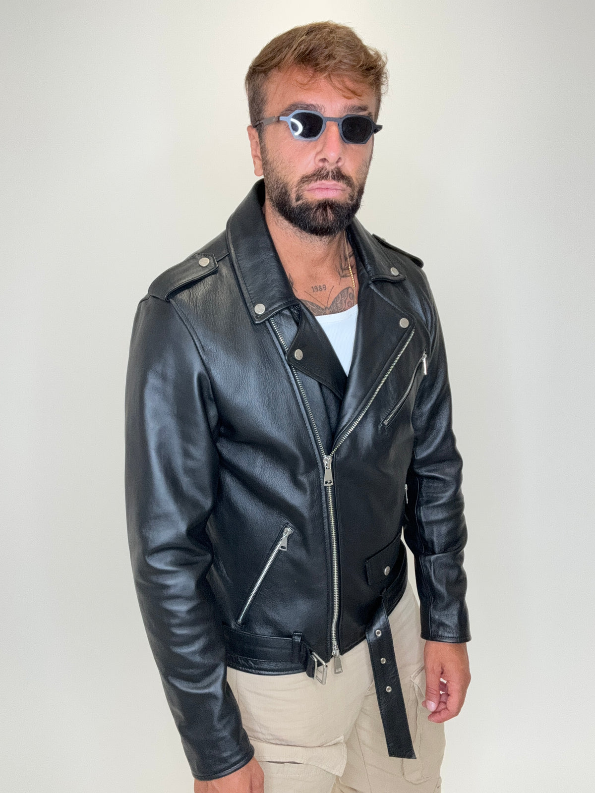 CHIODO IN PELLE NEW YORK - lab22shop