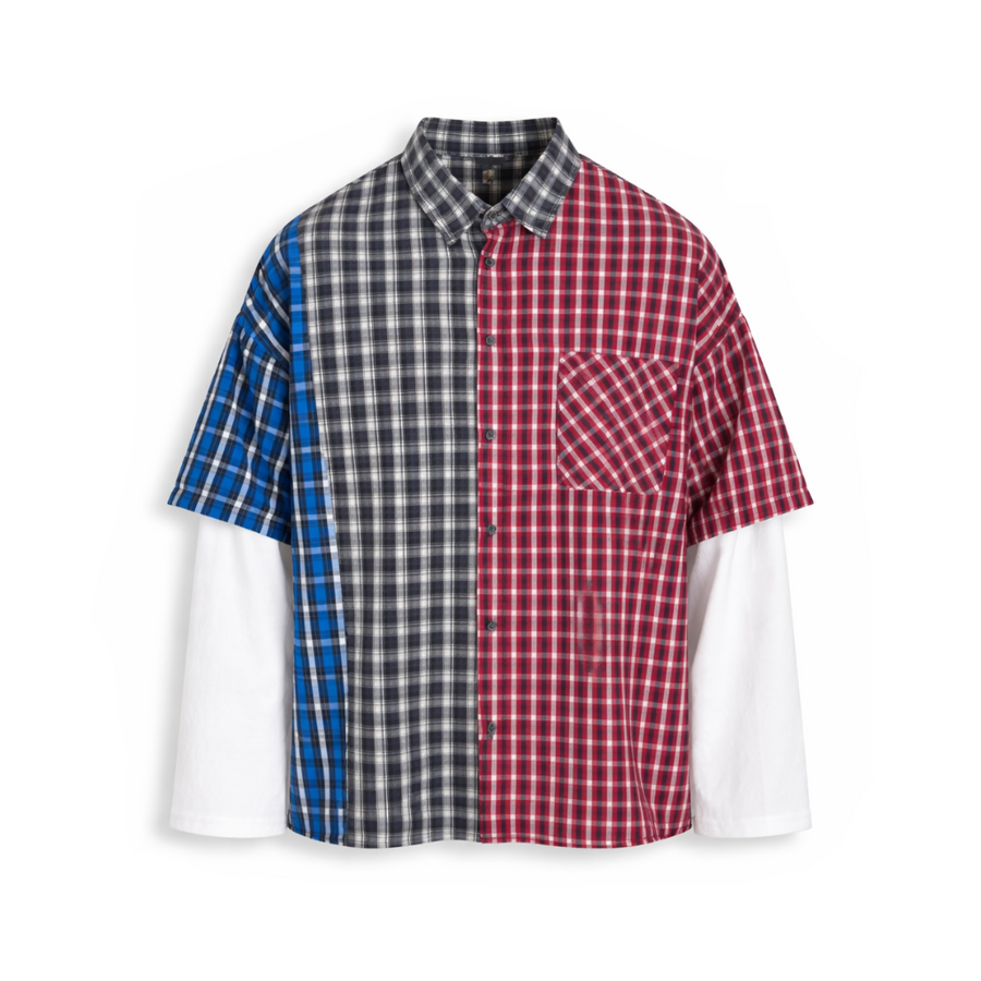 CAMICIA PATCHWORK ATTITUDE