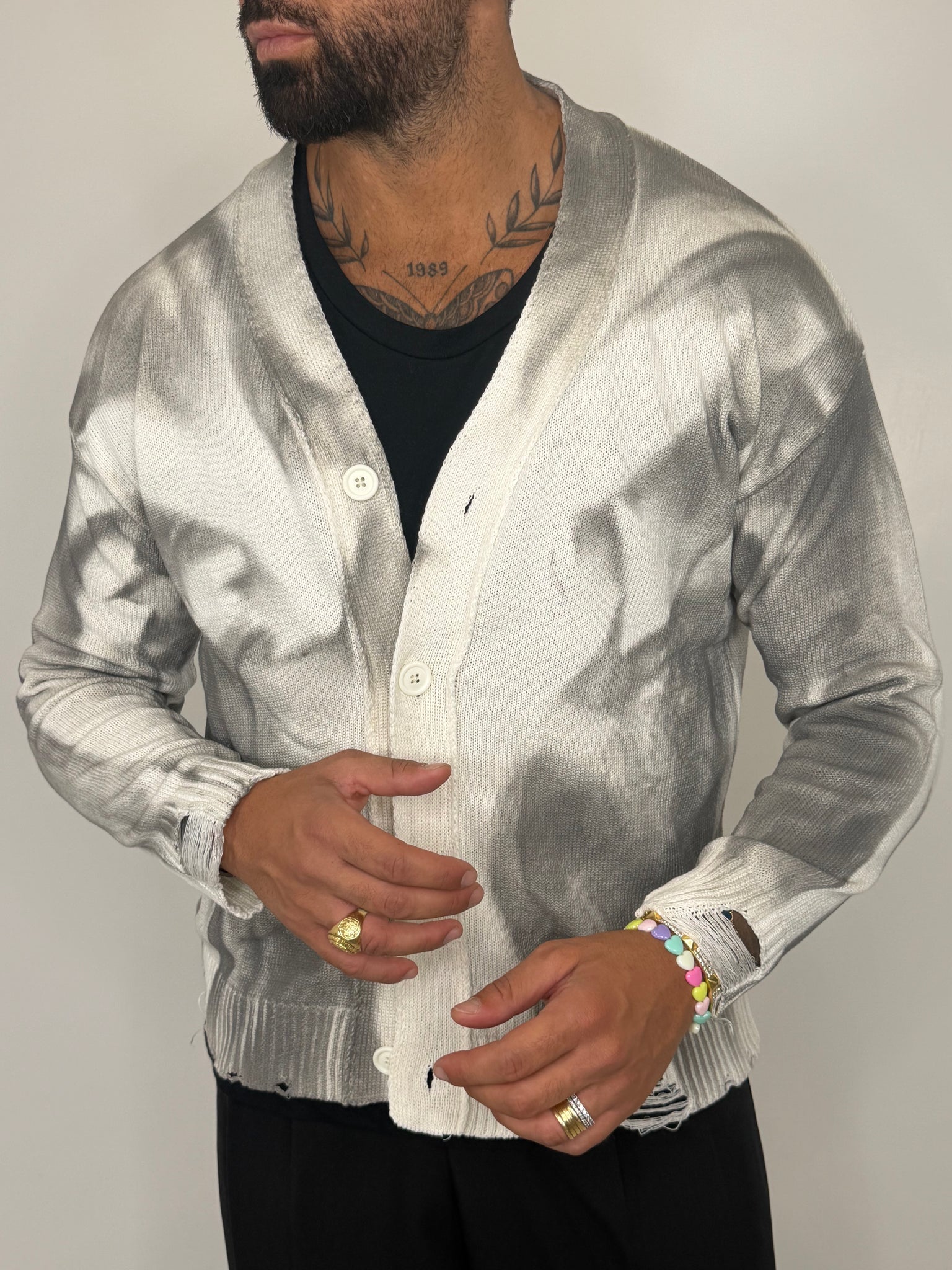 Cardigan tiè dye