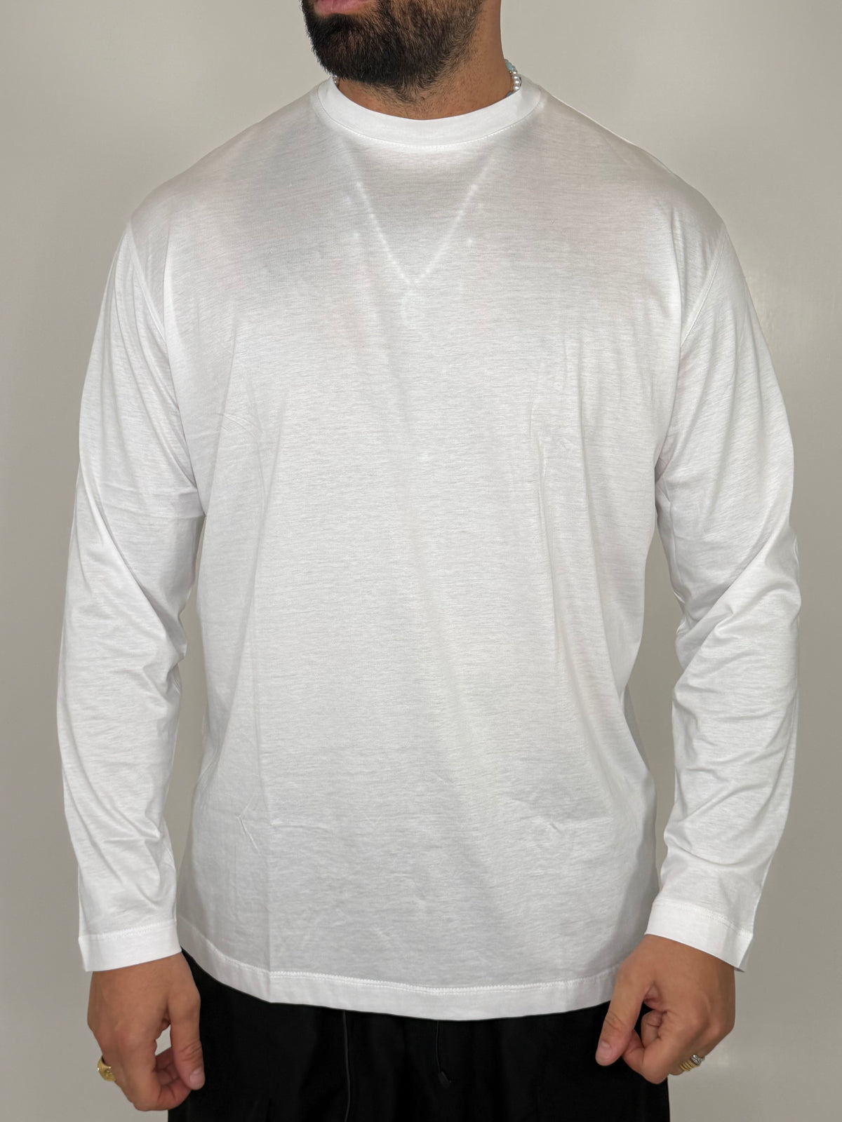 LONGSLEEVE IN FILO DI SCOZIA - lab22shop