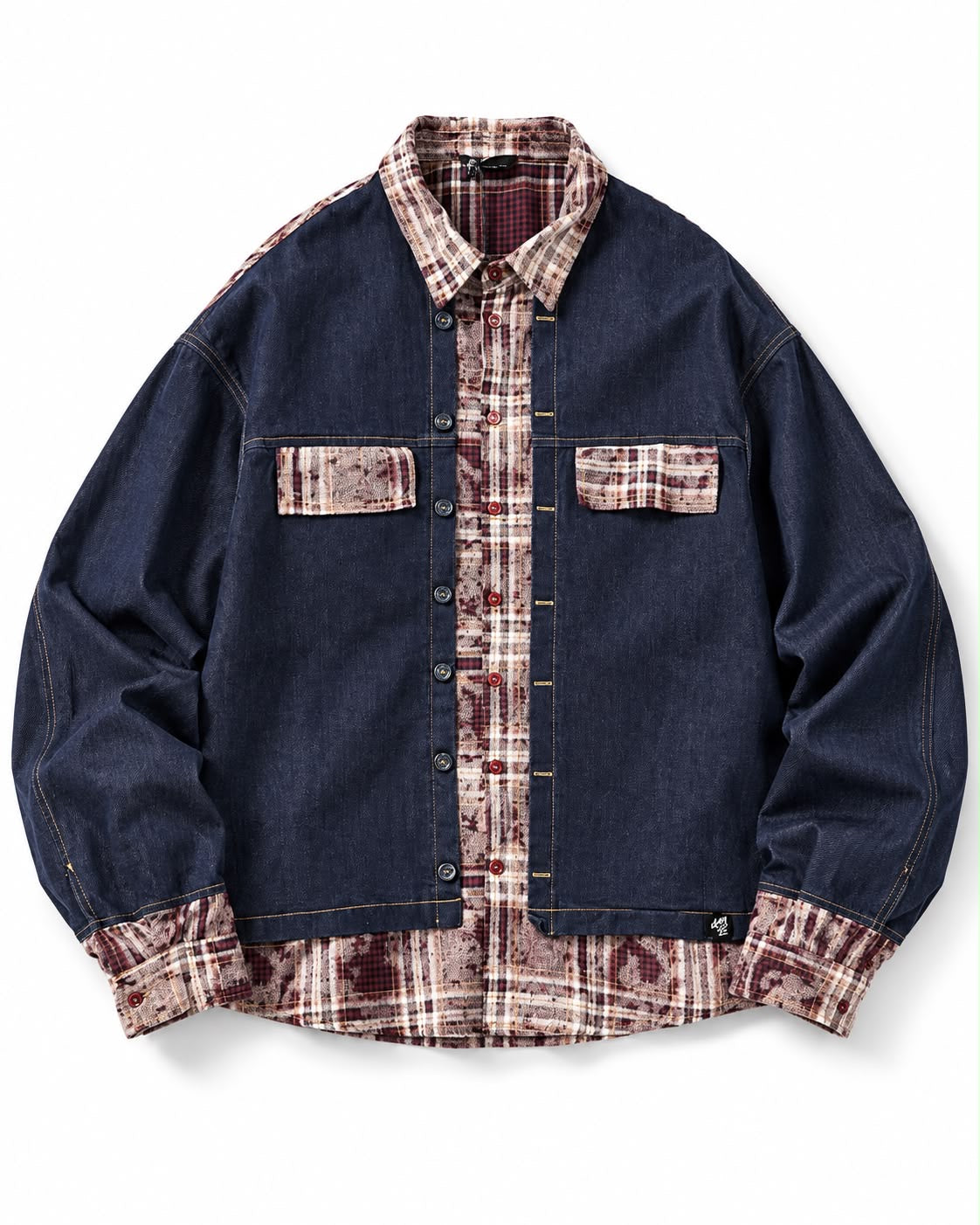 COORDINATO DENIM CONTRAST - lab22shop