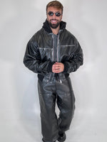 COLLEGE VINTAGE OVERSIZE CON MANICA ARRICCIO E CAPPUCCIO - lab22shop