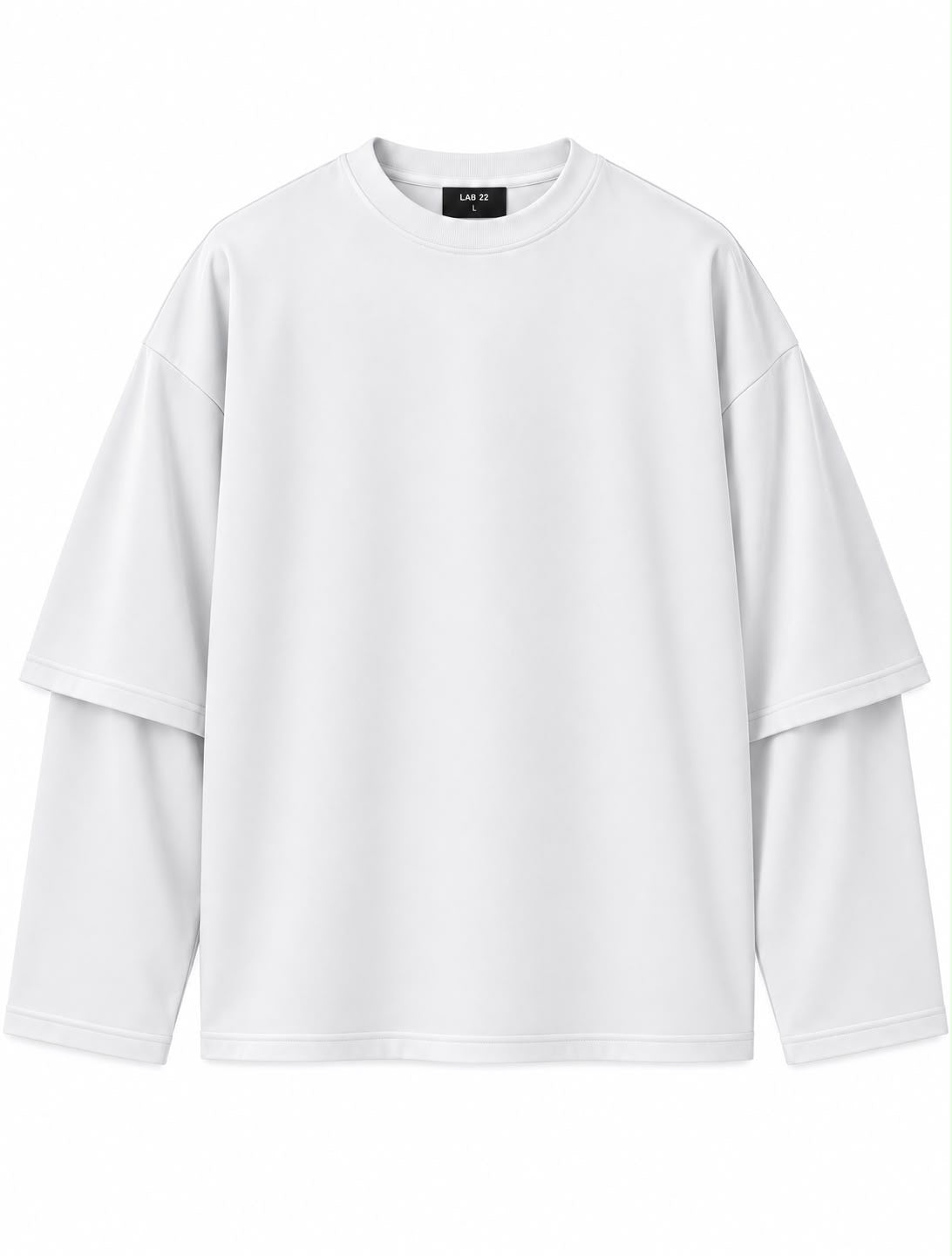 T-SHIRT OVERSIZE DOPPIA MANICA
