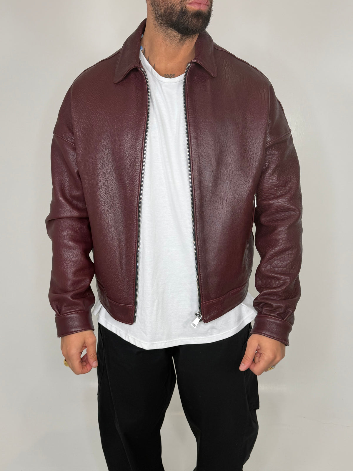 CLASSIC JACKET CON COLLO CAMICIA - lab22shop