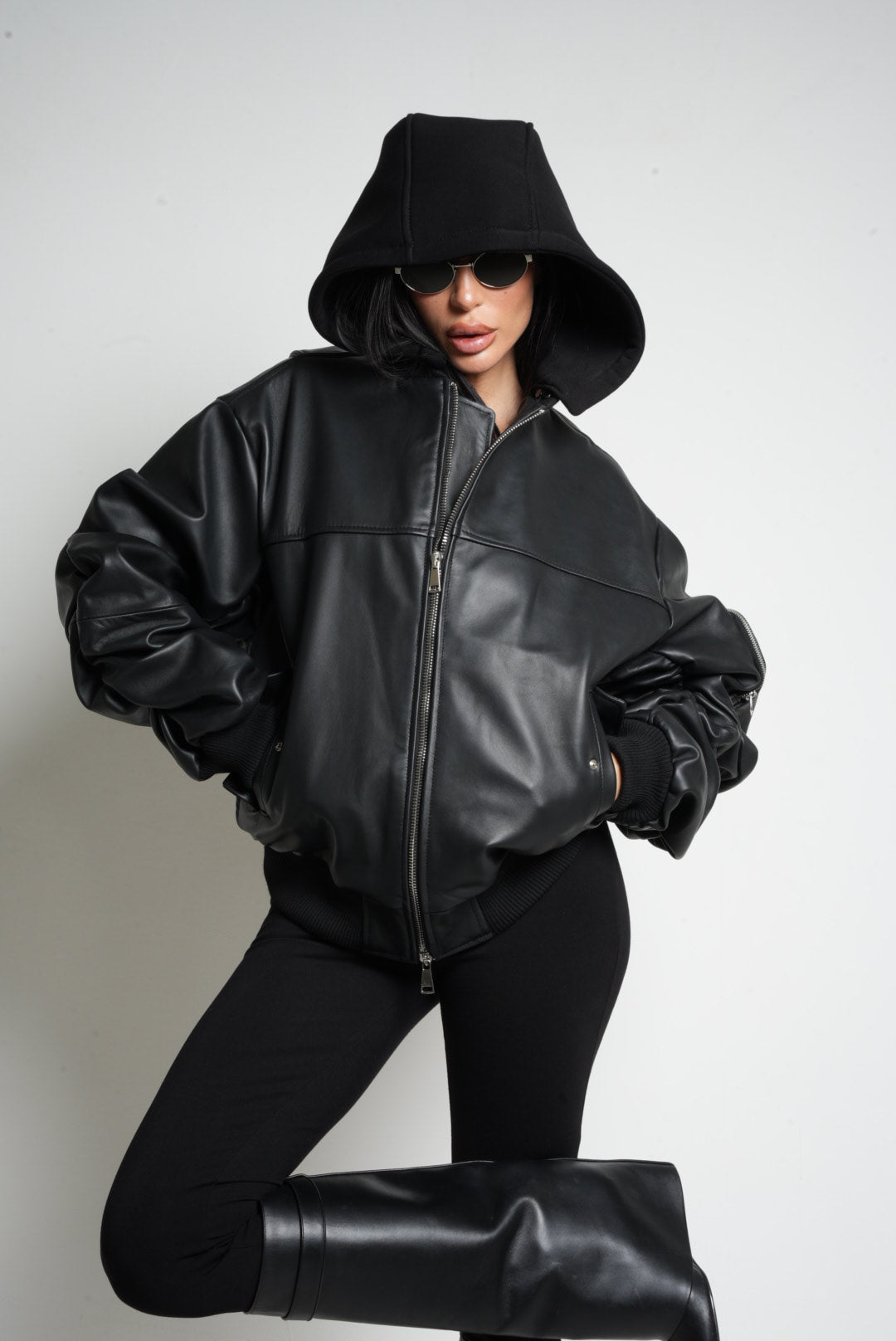 COLLEGE ARRICCIO LADY CON CAPPUCCIO