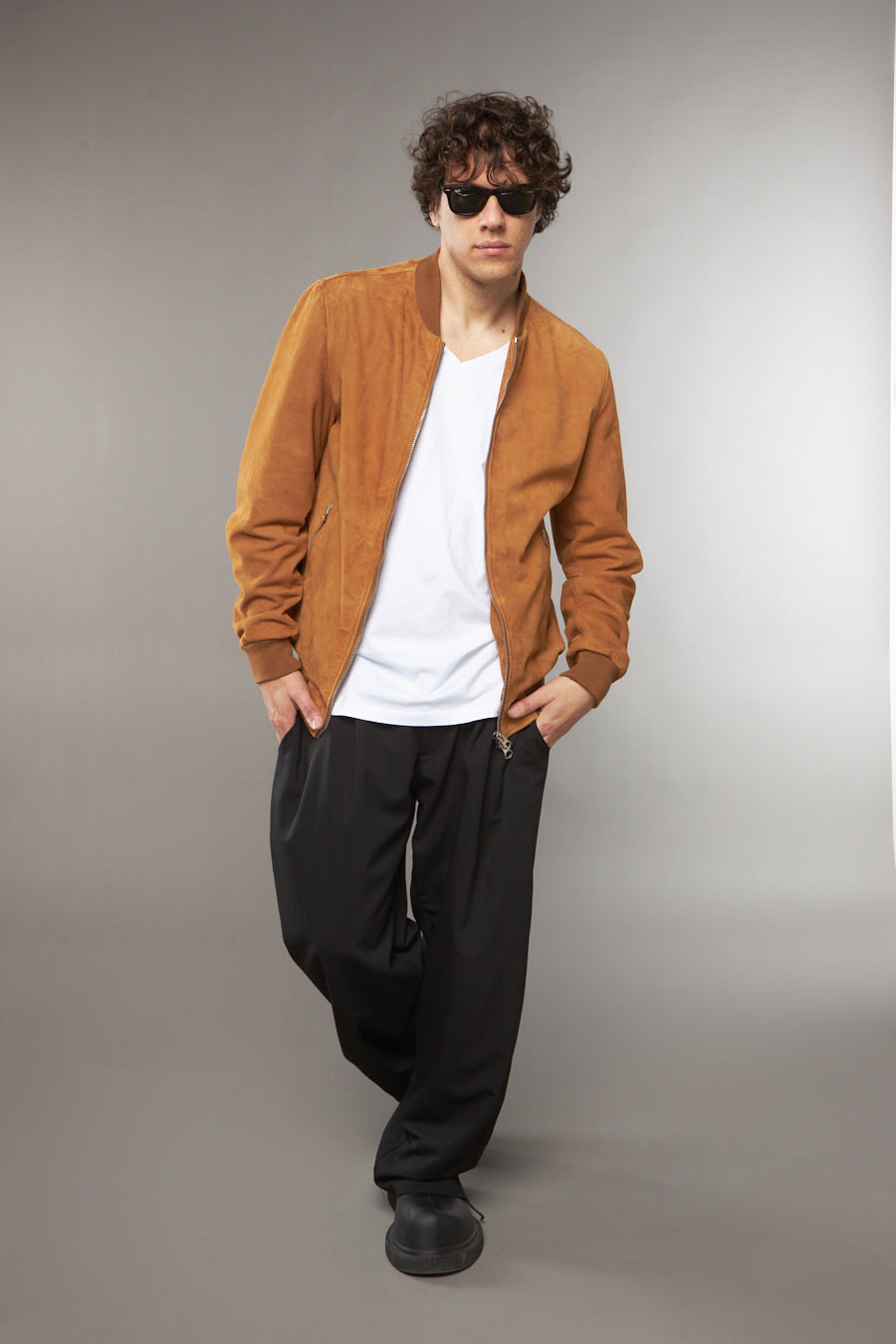 COLLEGE CAMOSCIO TABACCO - lab22shop