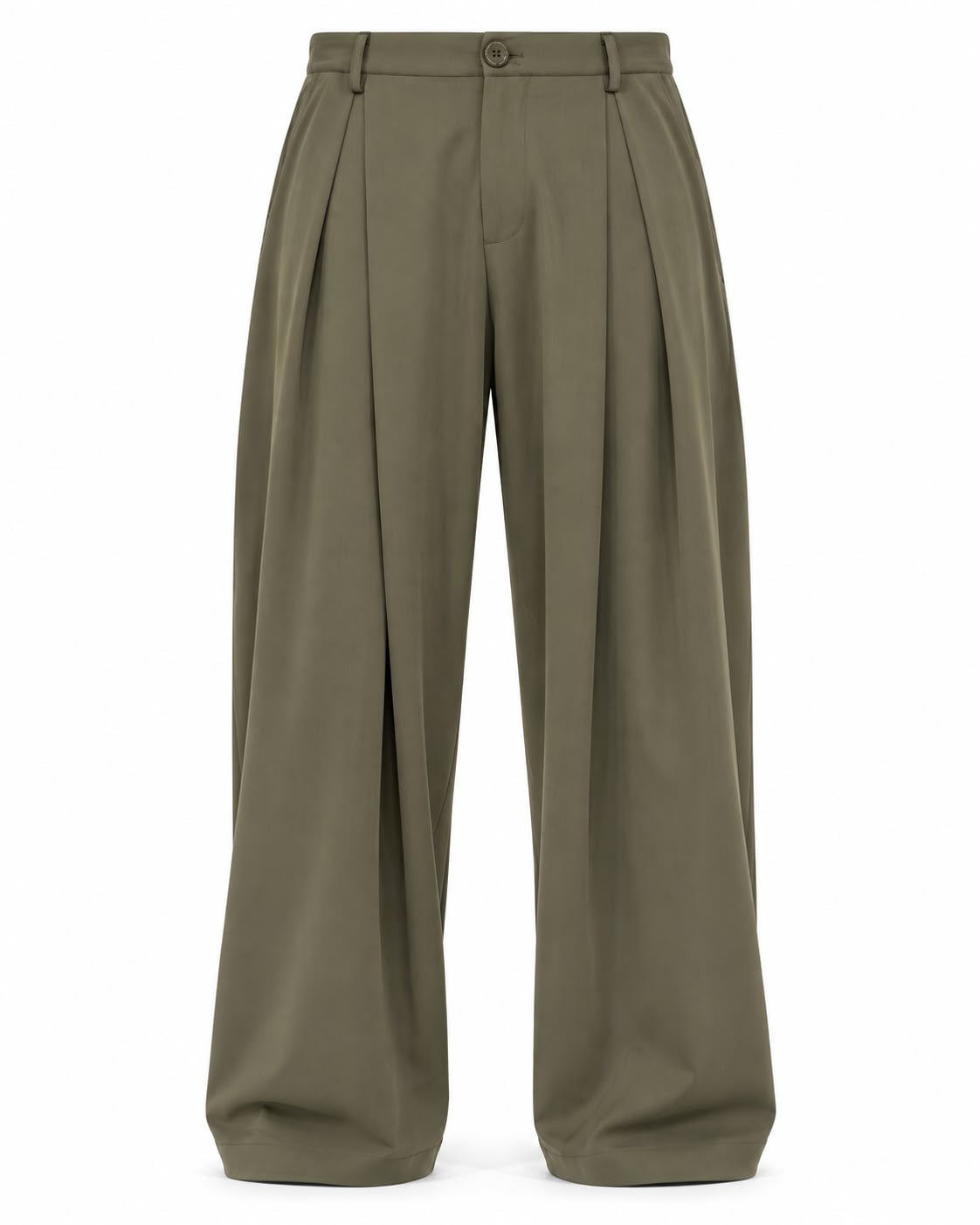 PANTALONE FONDO AMPIO CON PINCES