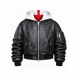 COLLEGE OVERSIZE CON MANICA ARRICCIO E CAPPUCCIO - lab22shop
