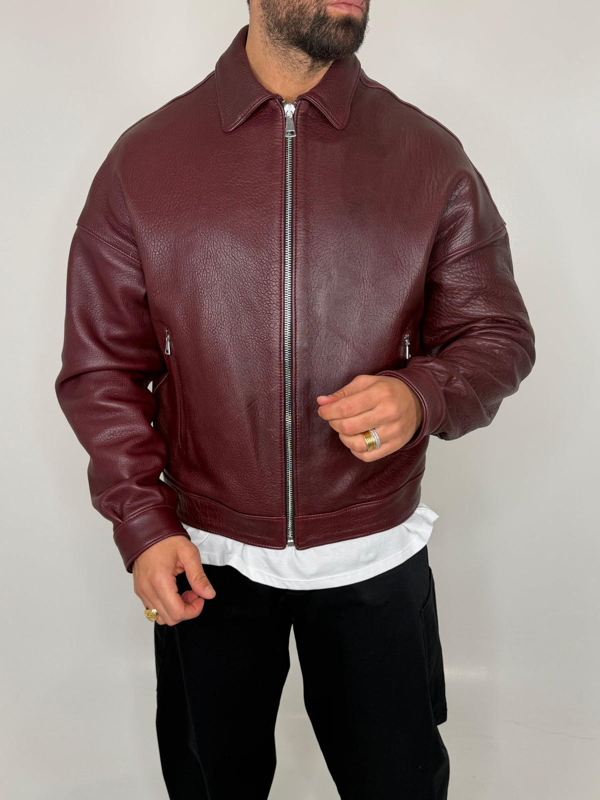 CLASSIC JACKET CON COLLO CAMICIA - lab22shop