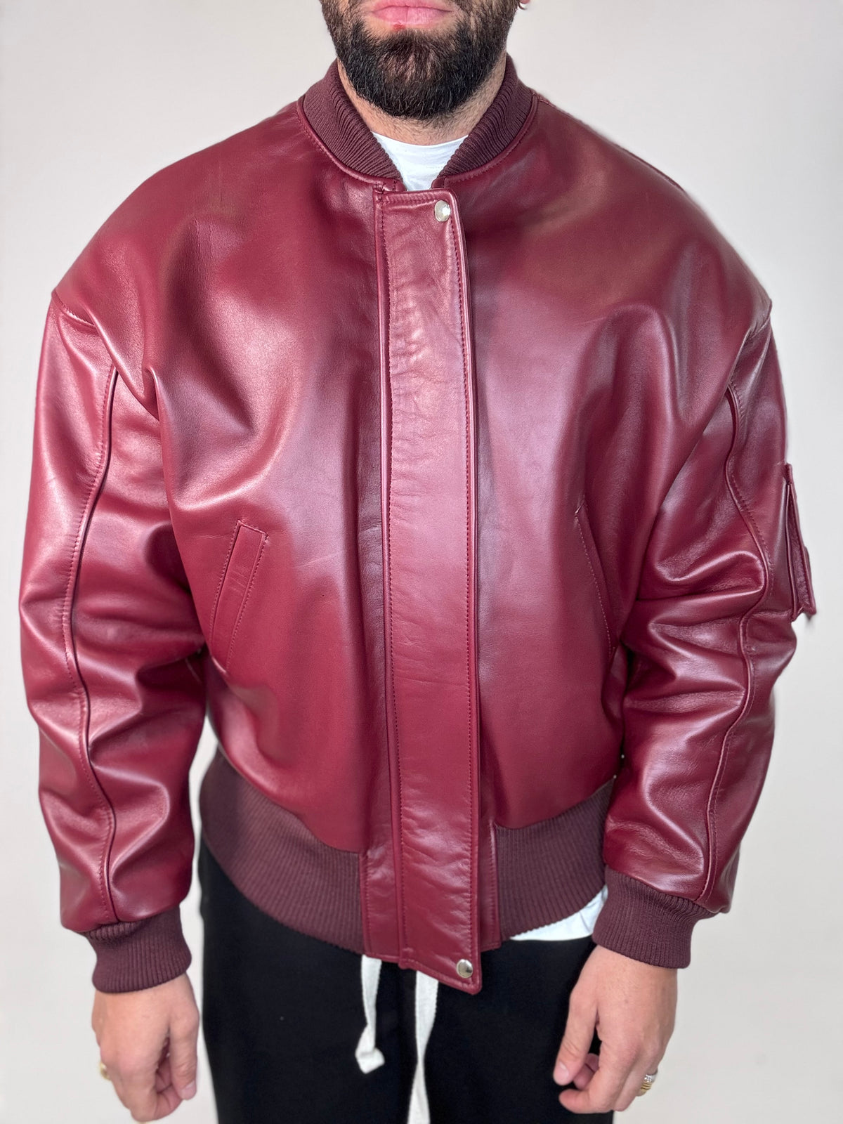 COLLEGE OVERSIZE CON MANICA ARRICCIO - lab22shop