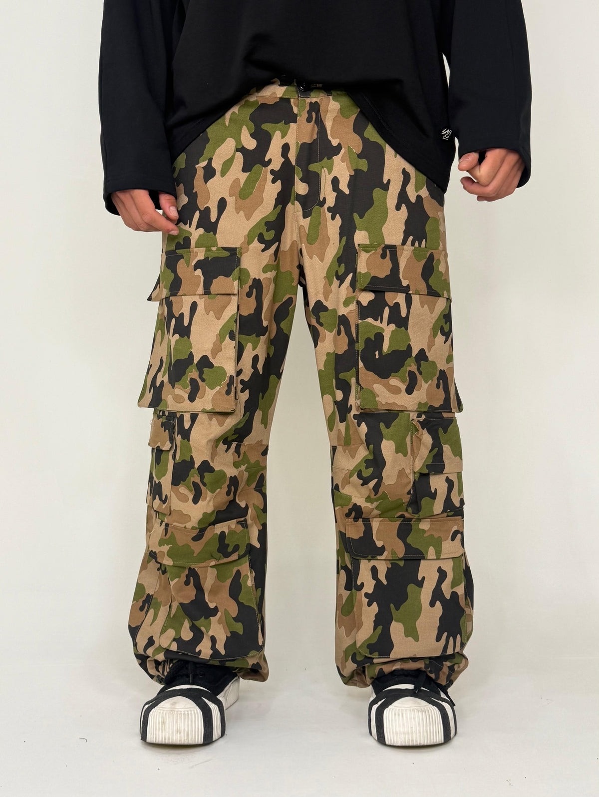 PANTALONE CARGO CAMOUFLAGE - lab22shop